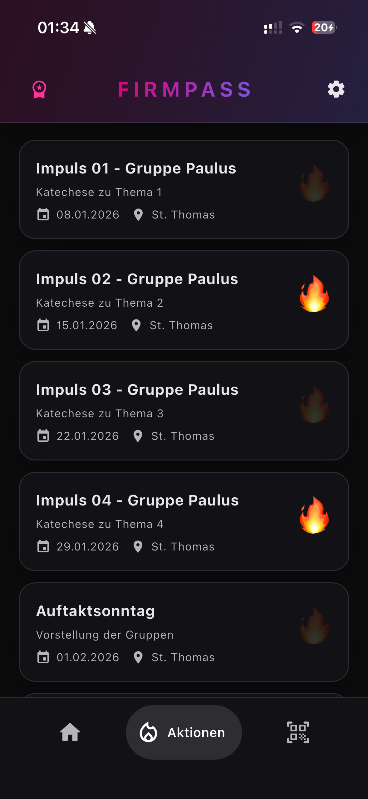 Firmpass App Screenshot 2